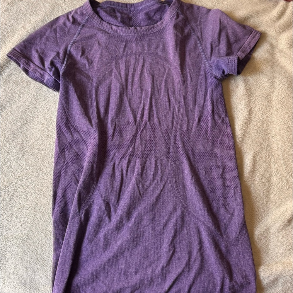 Lululemon Swiftly Tech Short Sleeve Purple